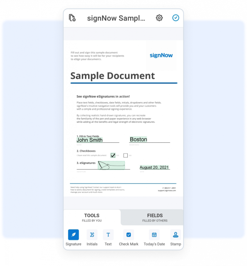 Why signNow is the best app to sign documents on Android