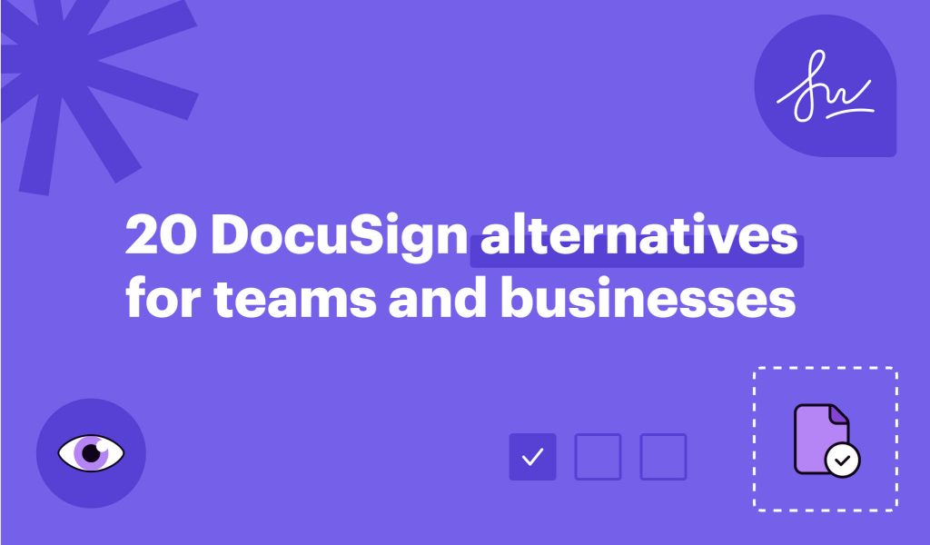 20 DocuSign alternatives for teams and businesses in 2022