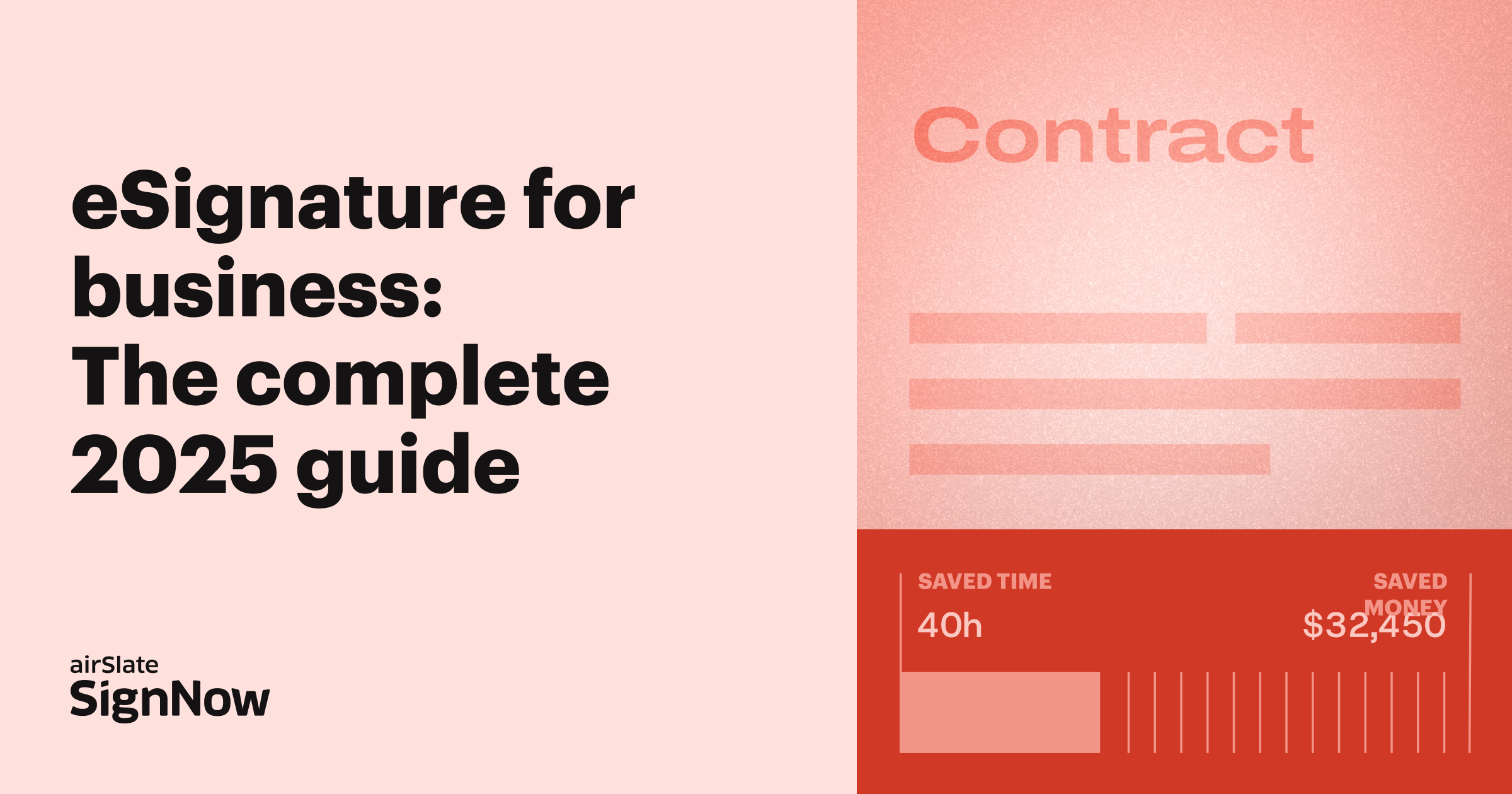 Discover how eSignature for business cuts costs, boosts security, and speeds up workflows. Learn about legality, implementation, and 2025 market trends