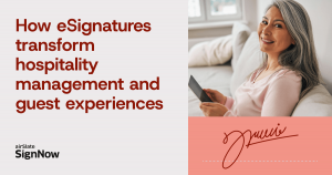 Discover how an electronic signature for hospitality management boosts efficiency, secures data, and improves guest satisfaction.