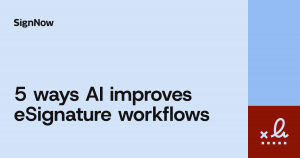 Discover how AI electronic signature workflows cut review time by 90%,