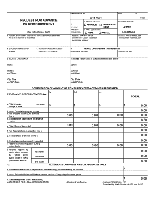 Standard Form 270 Rev 7 97 Prescribed by Omb Circulars a 102 and a 110