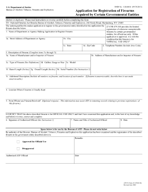 Atf Form 10