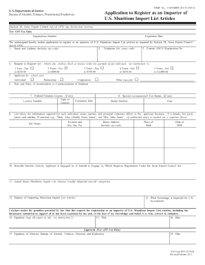 Atf 5330 4 Form