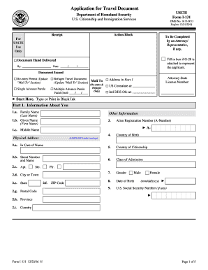 How to Fill Online I 131 Application Form