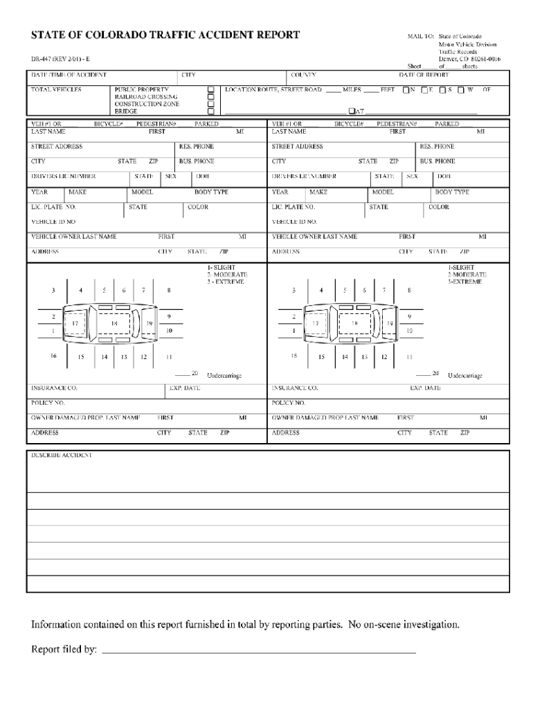 Colorado RMV Forms