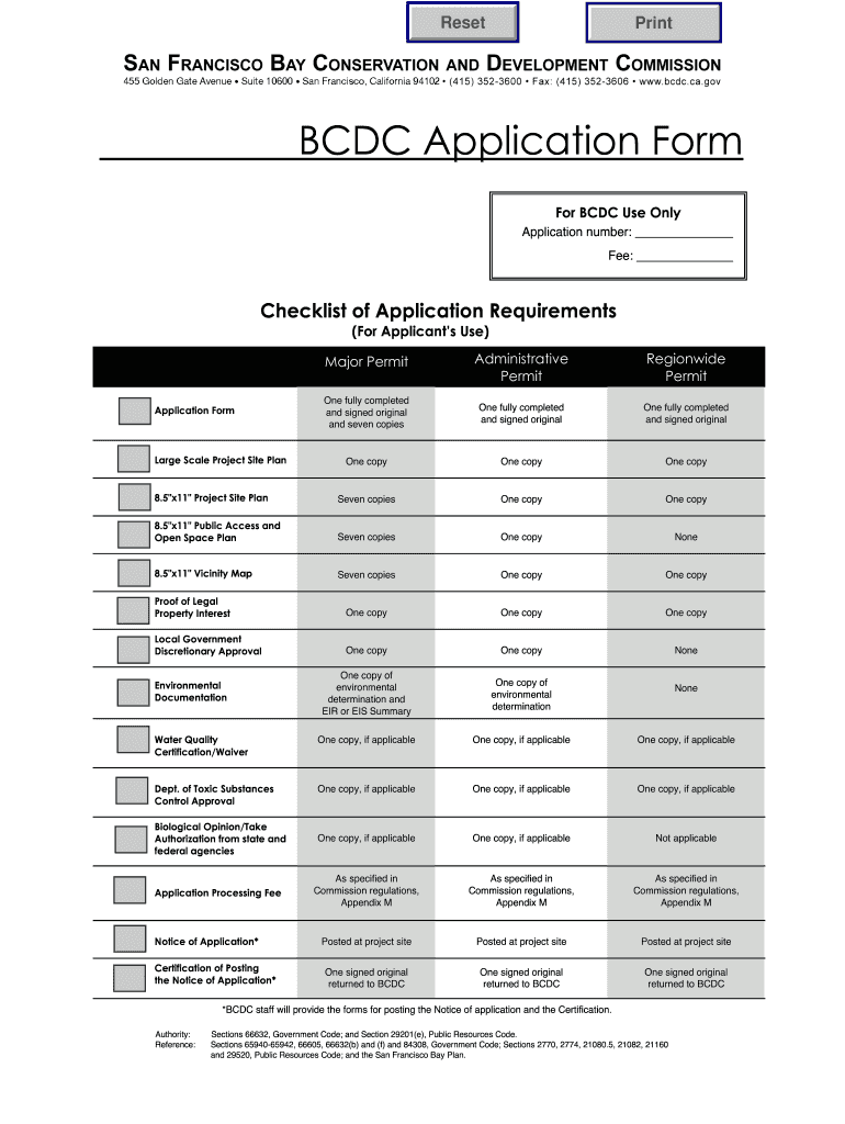 Site Bcdc Information