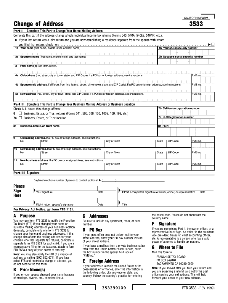  Ca 3533 Form 2019