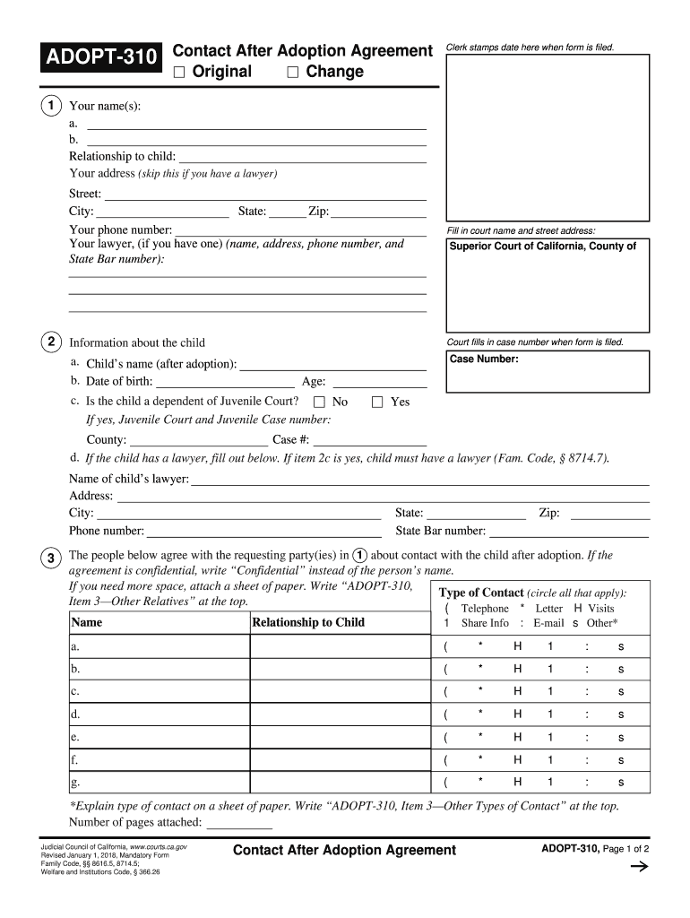  310 California  Form 2003