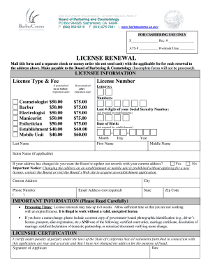 cosmetology license verification form of new york