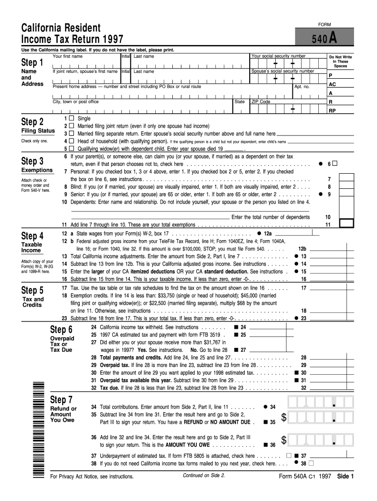 Form 540