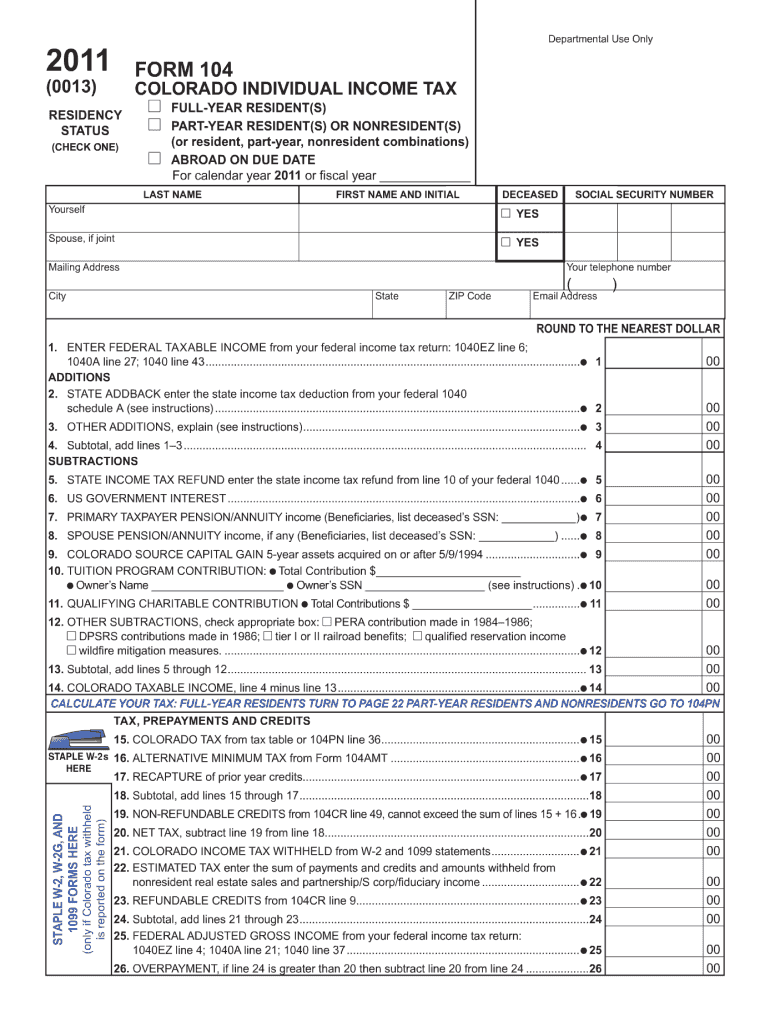  104 Form 2020