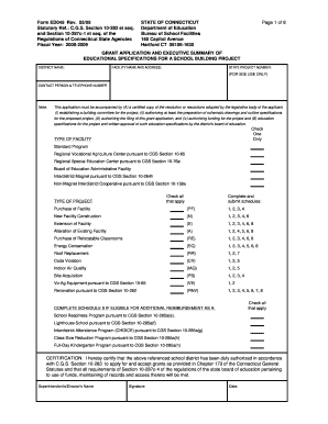 Project Application Form Ed049