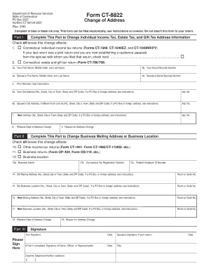 Ct 8822  Form