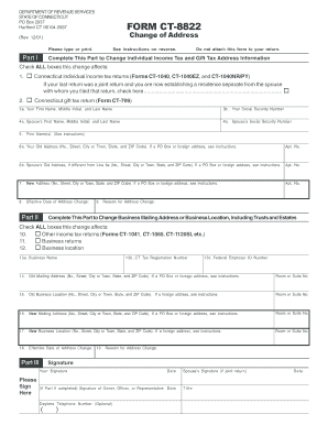 Ct 8822  Form