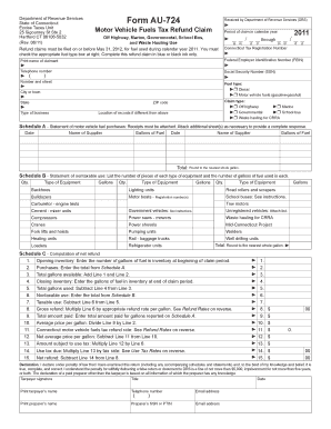 Fillable Form Au 724