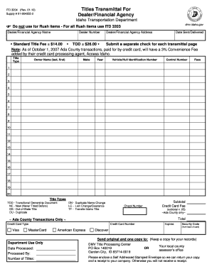 Itd 3204  Form