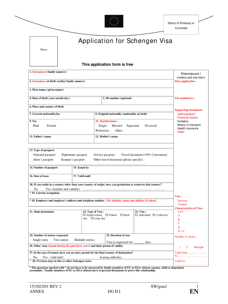 sponsored tourist visa application