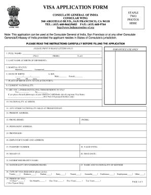 Office Use under Application Form