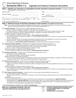 Illinois Reg 1 C Form