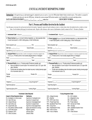 Cfs119 Form