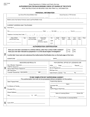 Cfs 718 Form