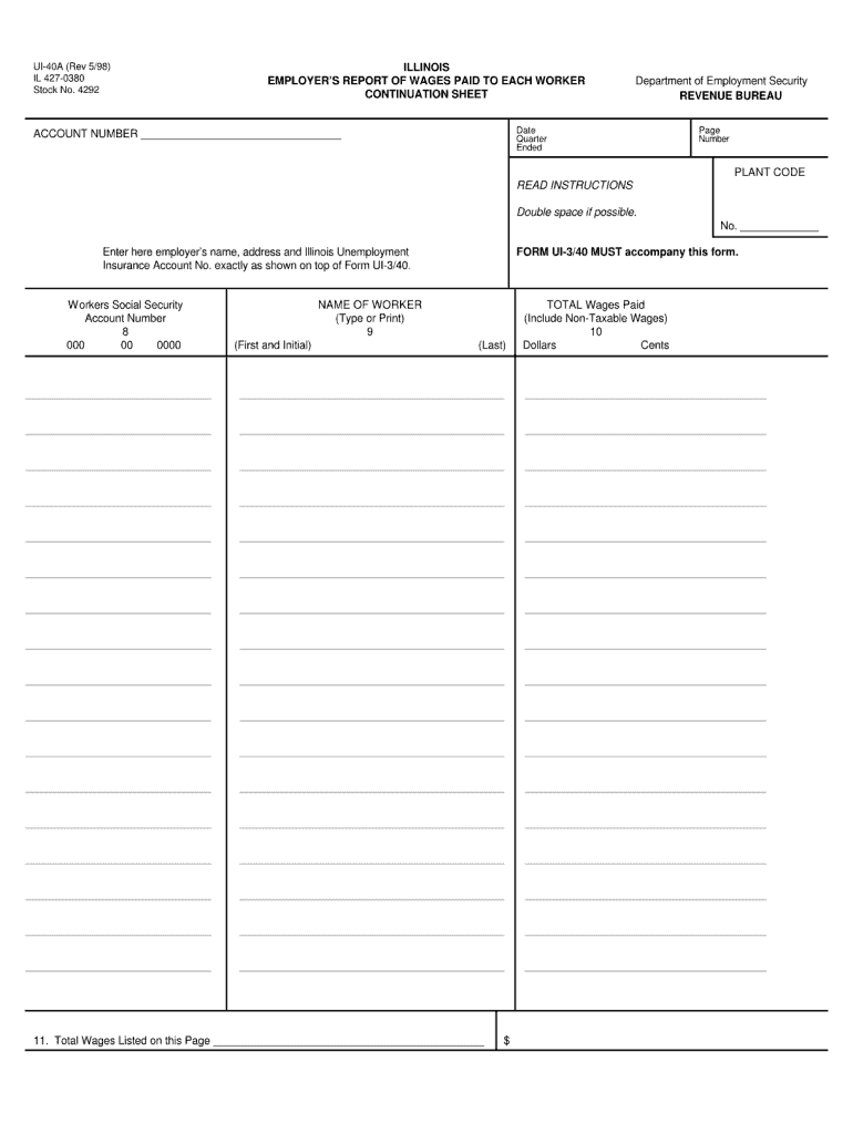 Get and Sign Ui340 1998 Form