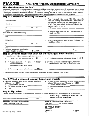 Illinois Ptax 230 Form