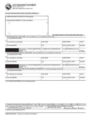 Indiana Ucc Forms