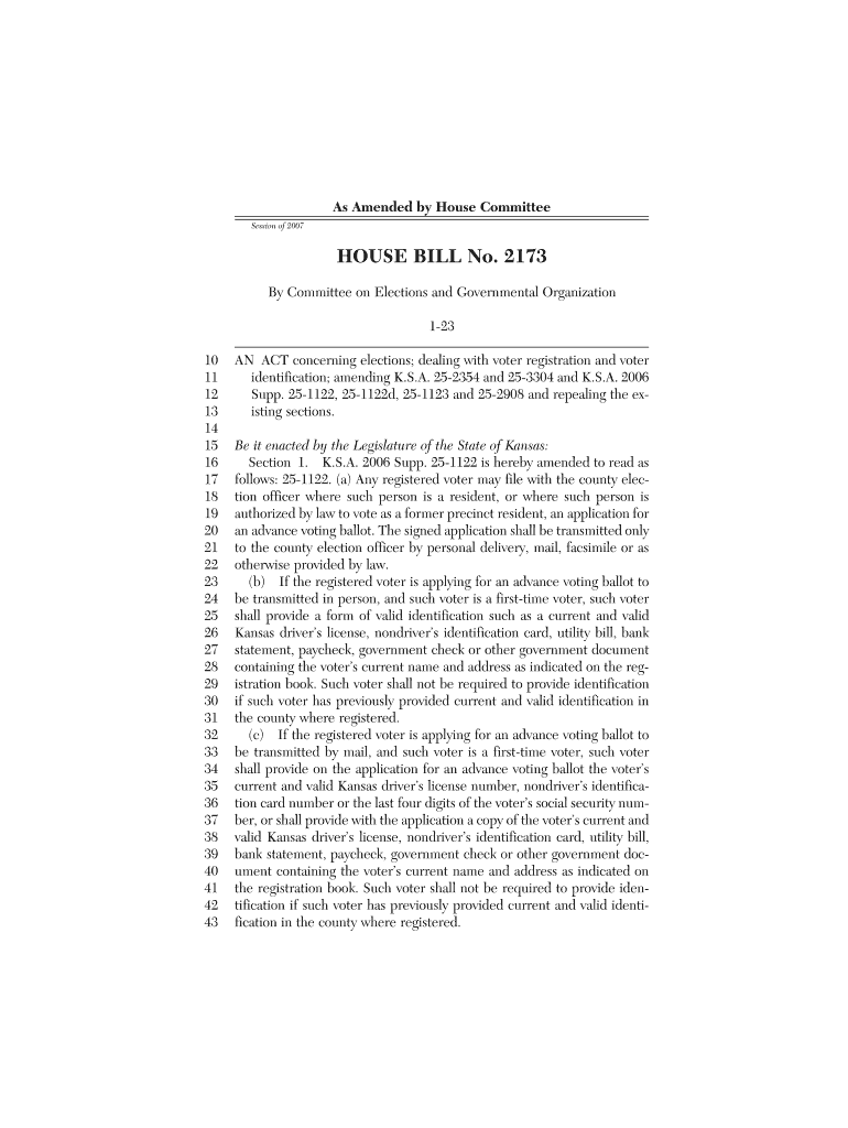 2173 1 11 Tp  Kansas  Form