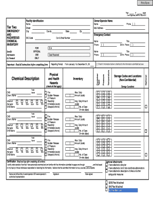 Form Approved Omb No 2050 0072