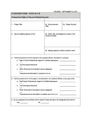 Dotd 23 116 Form