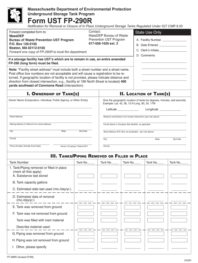 Form Ust Fp 290r