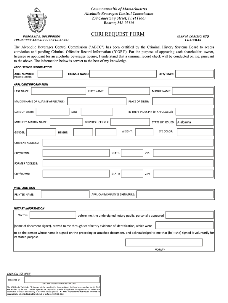 Abcc Cori Form