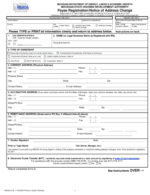 Mshda Forms