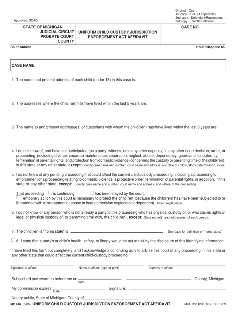 Get and Sign Mc 416 2008-2022 Form