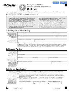  Fidelity 529 Plan Form 2003