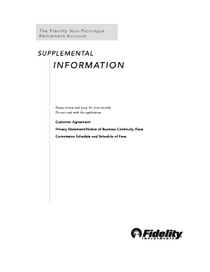 Fidelilty Non Prototype Retirement Account Withdrawal Form