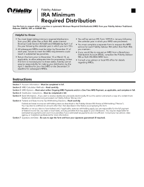 Fidelity Rmd Form