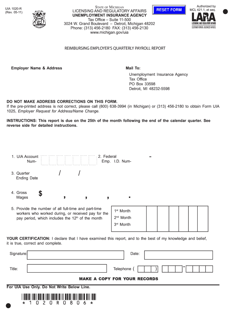  Uia Unemployment Filing 2011-2024