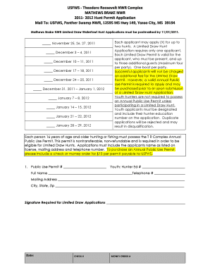 Mathews Brake Permit  Form