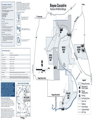 Bayou Cocodrie Nwr Regulations  Form