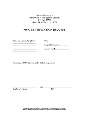 940c Form