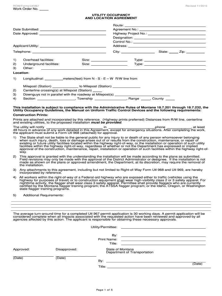  Mdt Work Order Form 2010-2024