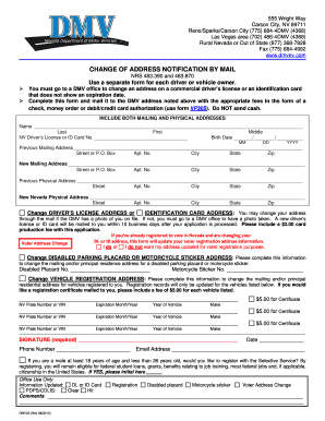  Dmv Change Adress 2012