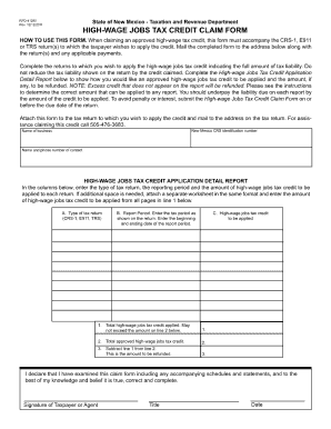New Mexico Rpd 41290 Form