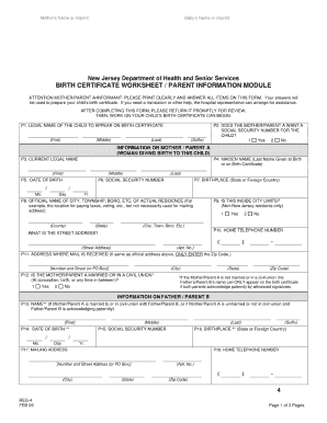 Illinois Birth Certificate Template  Form