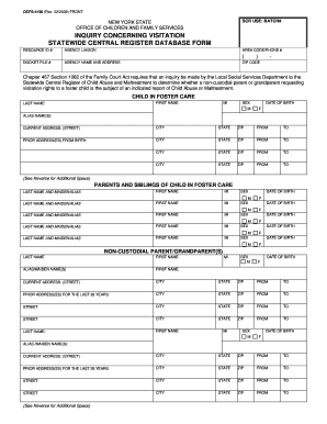 Scr Online Clearance System  Form