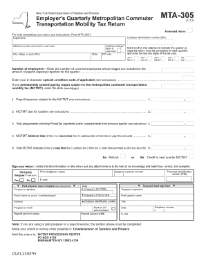 Form Mta 305