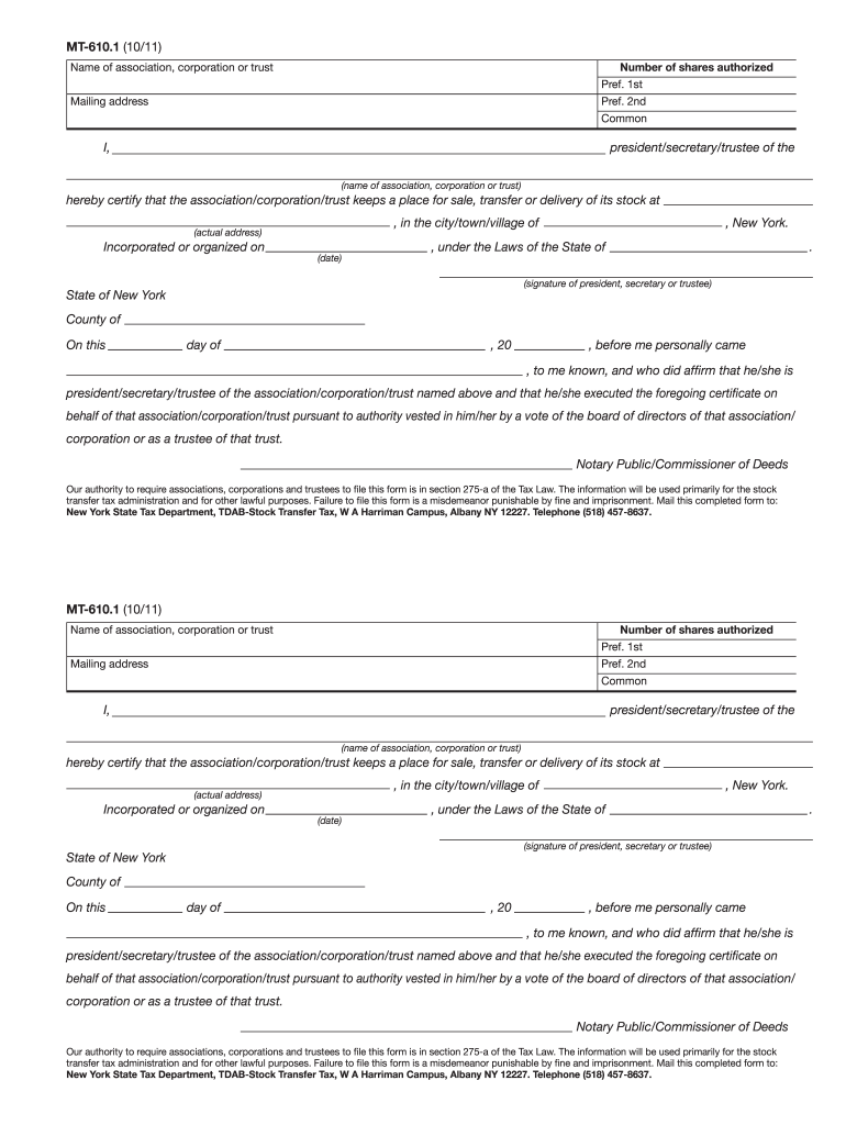  Mt 6101  Form 2011